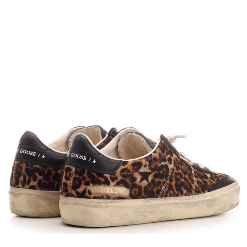 🎉MOVING SALE!!!🎉Golden Goose Soul Star Leopard Sneakers - Picture 4 of 13